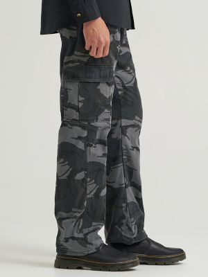 Men's Fleece Lined Cargo Pant in Wildwood Asphalt Camo