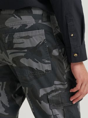 Men's Fleece Lined Cargo Pant in Wildwood Asphalt Camo