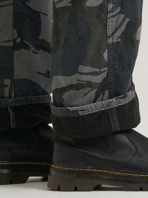 Men's Fleece Lined Cargo Pant in Wildwood Asphalt Camo