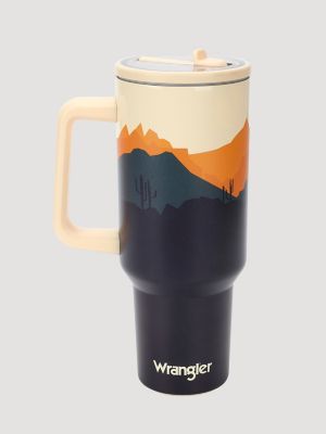40 oz. Tumbler With Flip Lid in Mountain