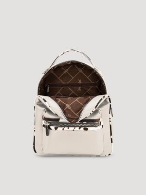Backpack with Cow Trim:Tan:One Size alternative view 2