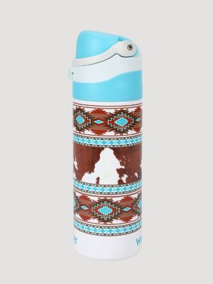 24 oz. Water Bottles in Turq/Cow
