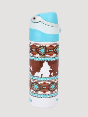 24 oz. Water Bottles in Turq/Cow