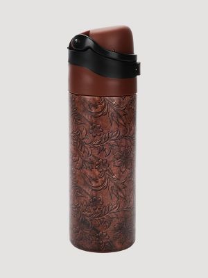 24 oz. Water Bottles in Brown