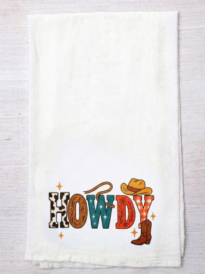 Wrangler Tea Towel:Howdy:One Size alternative view
