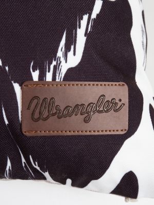Wrangler Cow Outdoor Throw Pillow:Cow:One Size alternative view 2
