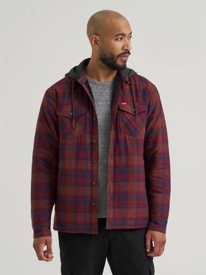 Men's Hooded Heavyweight Shirt Jacket