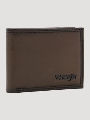 Men's Bifold Wallet & Luggage Tag Set