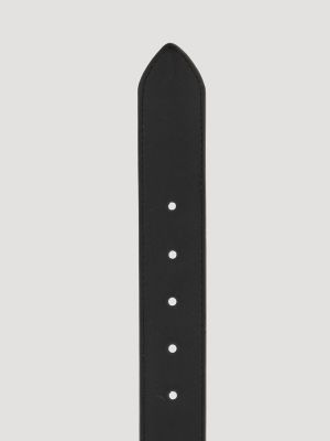 Men's Reversible Stitch Pattern Western Belt