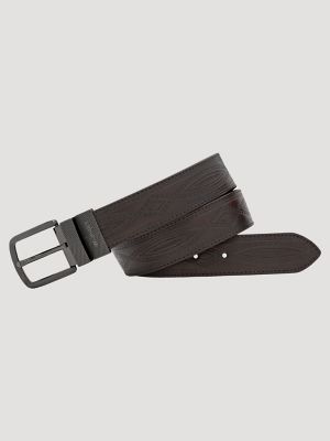 Men's Reversible Stitch Pattern Western Belt from Wrangler - $29.99
