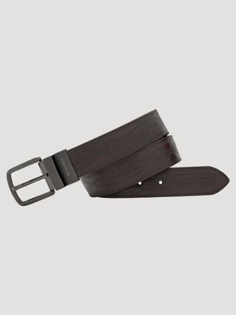 Мужские ремни Wrangler Men's Reversible Stitch Pattern Western Belt