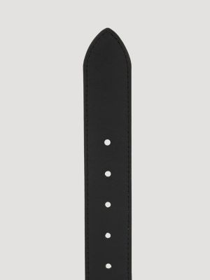 Men's Reversible Embossed Pattern Western Belt in Tan/Black alternative view 6