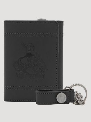 Men's Embossed Rodeo Chain Wallet from Wrangler - $29.99