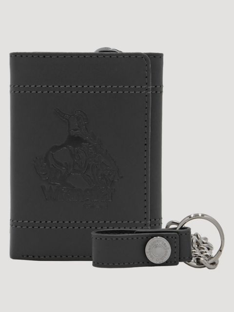 Мужские кошельки Wrangler Men's Embossed Rodeo Chain Wallet