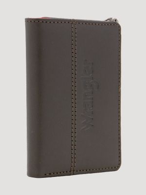Men's Embossed Wrangler Chain Wallet