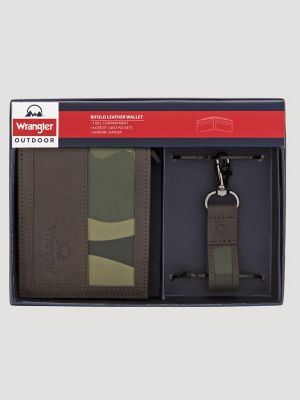 Mens Camo Wallet & Key Fob Set:Camo:One Size alternative view