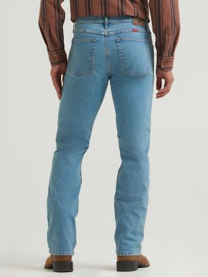 Wrangler&reg; Five Star Premium Regular Fit Bootcut Jean in Stange