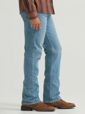Wrangler&reg; Five Star Premium Regular Fit Bootcut Jean in Stange