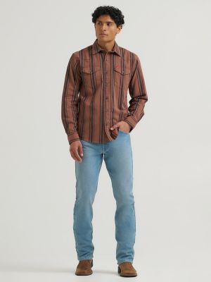 Wrangler&reg; Five Star Premium Regular Fit Bootcut Jean in Stange