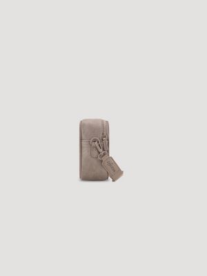 Clear Cross Body Stadium Bag in Nude