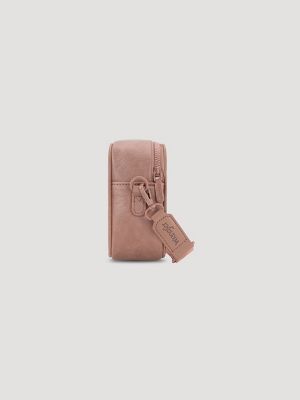 Clear Cross Body Stadium Bag:Dark Pink:One Size alternative view 3