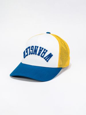 Upside Down Logo Mesh Baseball Cap from Wrangler - $29.99