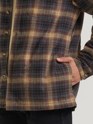 Men's Ridgeline Heavyweight Shirt Jacket in Asphalt Oak