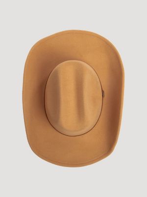 Men's Faux Wool Cowboy Hat