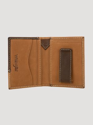 Men's Contrast RFID Front Pocket Wallet