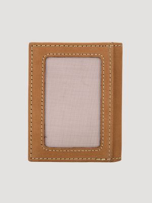 Men's Contrast RFID Front Pocket Wallet