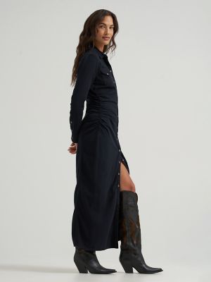 Women's Cinched Maxi Dress
