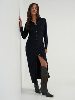 Women's Cinched Maxi Dress