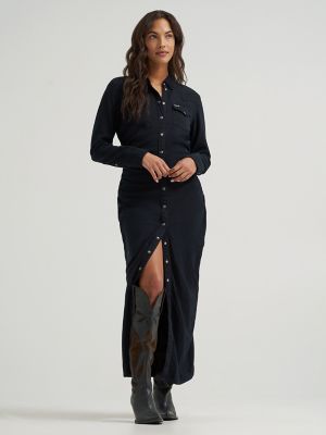 Women's Cinched Maxi Dress