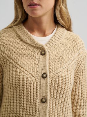 Женские кардиганы Wrangler Women's Chunky Knit Cardigan — фото 5