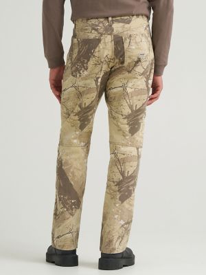 Men's Utility Moto Utility Pant in Camo Almond Milk