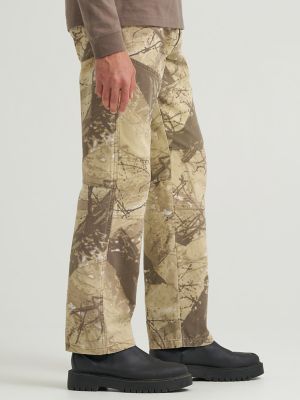 Men's Utility Moto Utility Pant in Camo Almond Milk