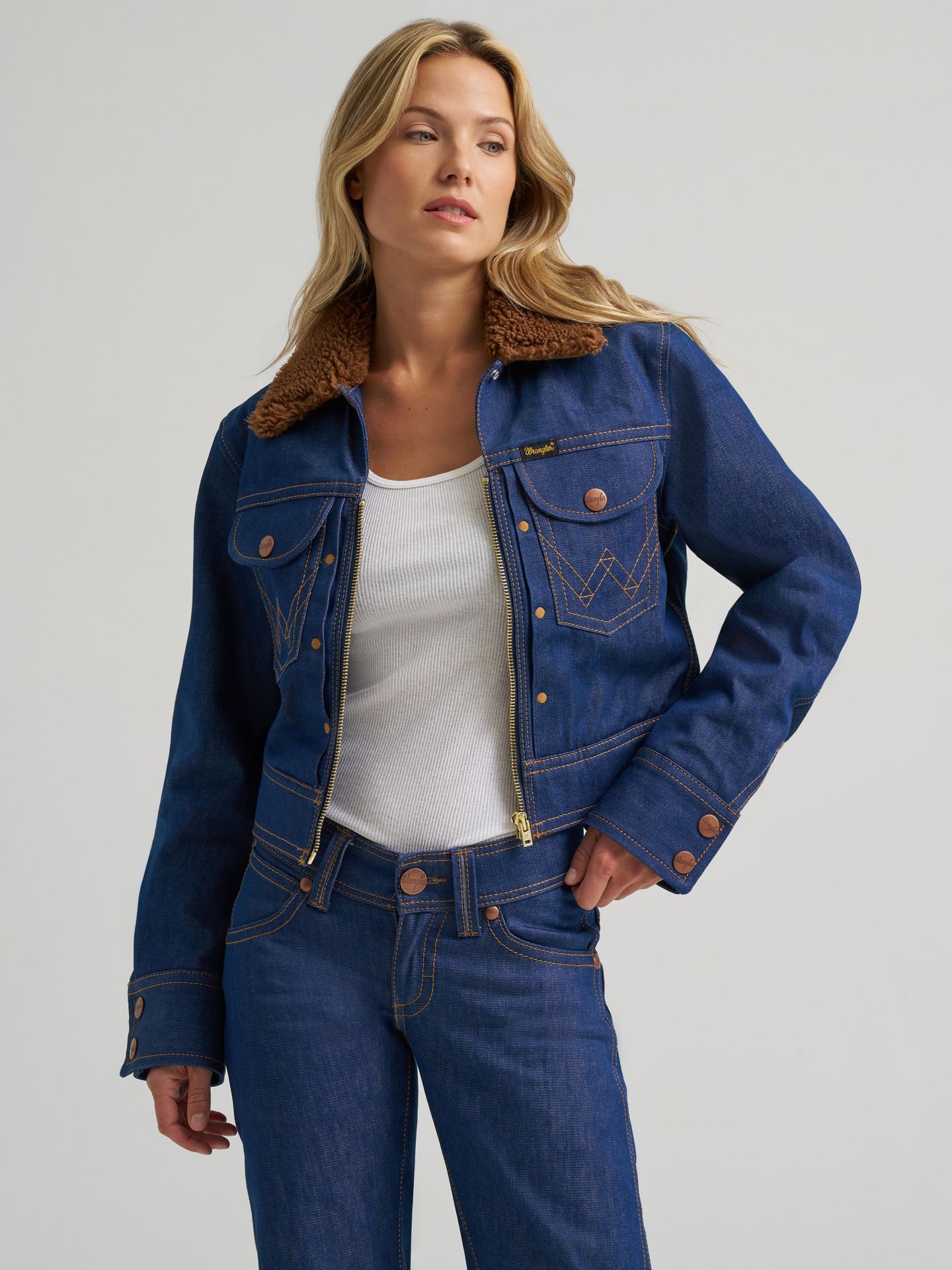 Женские куртки Super Wrangler® Sherpa, цвет: Super Raw — фото 2