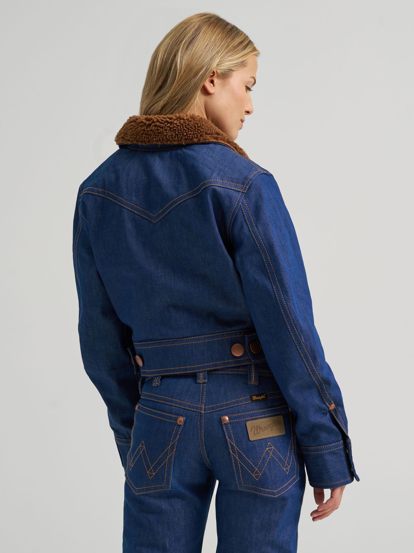 Женские куртки Super Wrangler® Sherpa, цвет: Super Raw — фото 5
