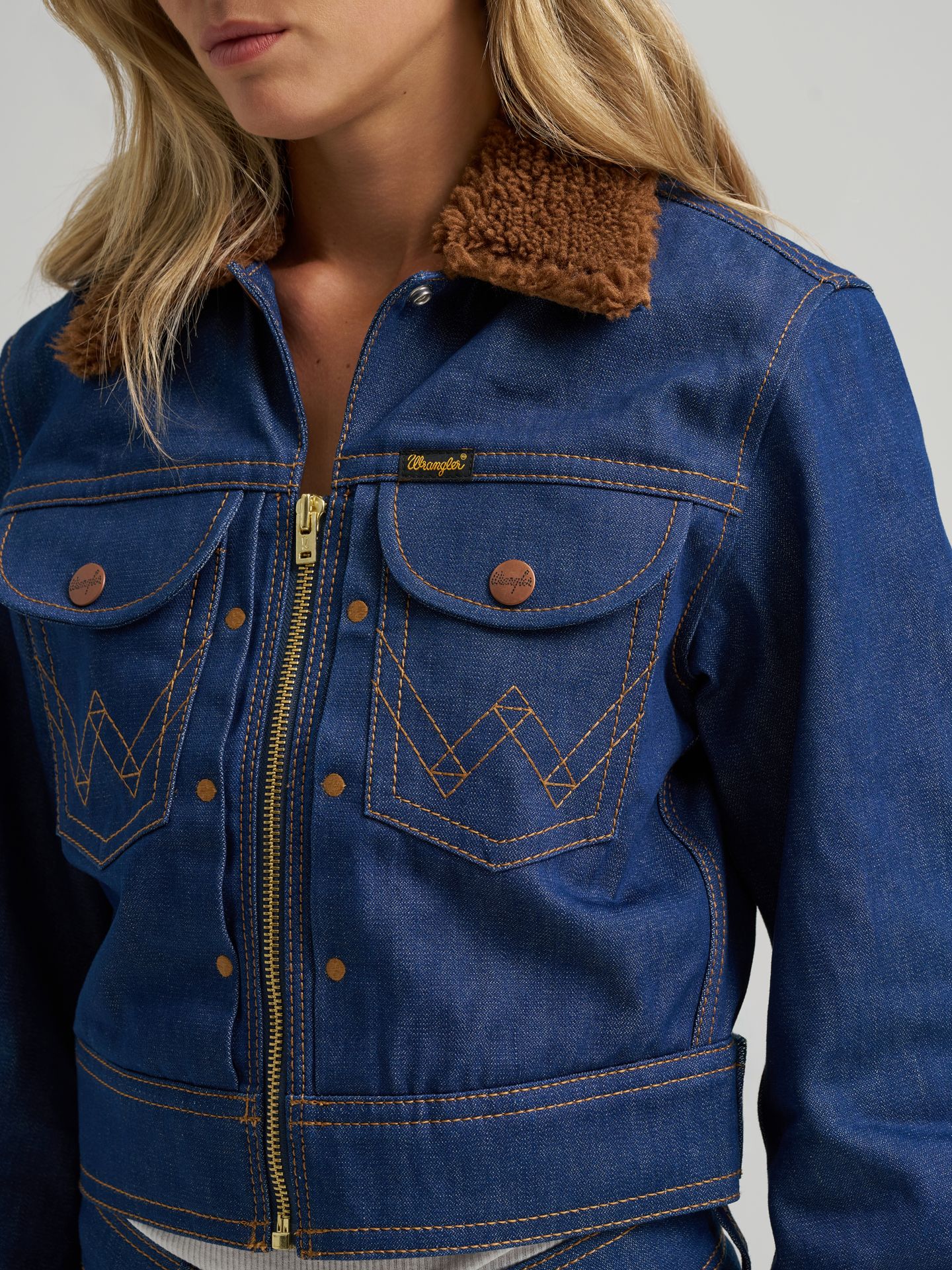 Женские куртки Super Wrangler® Sherpa, цвет: Super Raw — фото 6