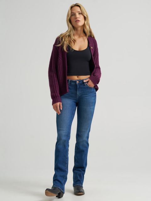 Женские джинсы Wrangler Women's Mid Rise Bootcut Jean