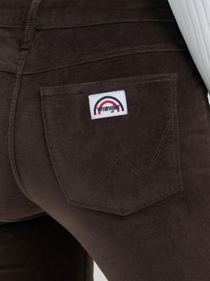 Women's Patch Pocket Velour Jean