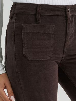 Women's Patch Pocket Velour Jean