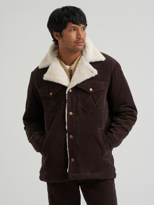 ジャンゴ Men's Sherpa Lined Range Corduroy Jacket | NEW | Wrangler