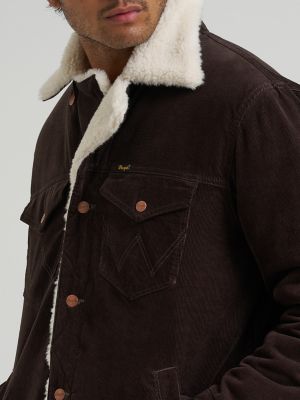 Men's Sherpa Lined Range Corduroy Jacket | NEW | Wrangler