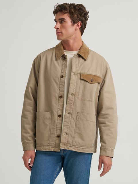 Мужские куртки Wrangler Men's Sherpa Lined Barn Jacket