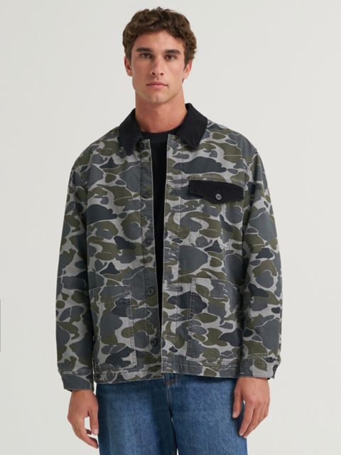 Мужские куртки Wrangler Men's Sherpa Lined Barn Jacket