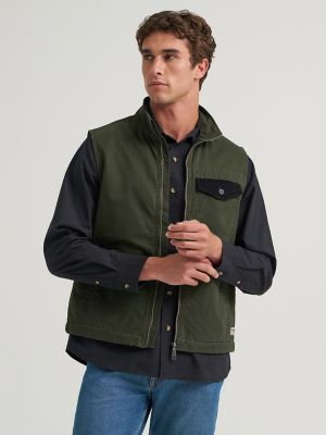 Men's Sherpa Lined Vest