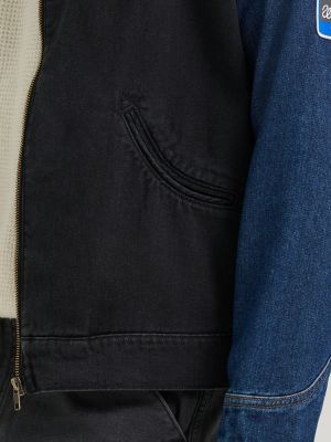 Men's Crossover Jacket in Black Morning Wash