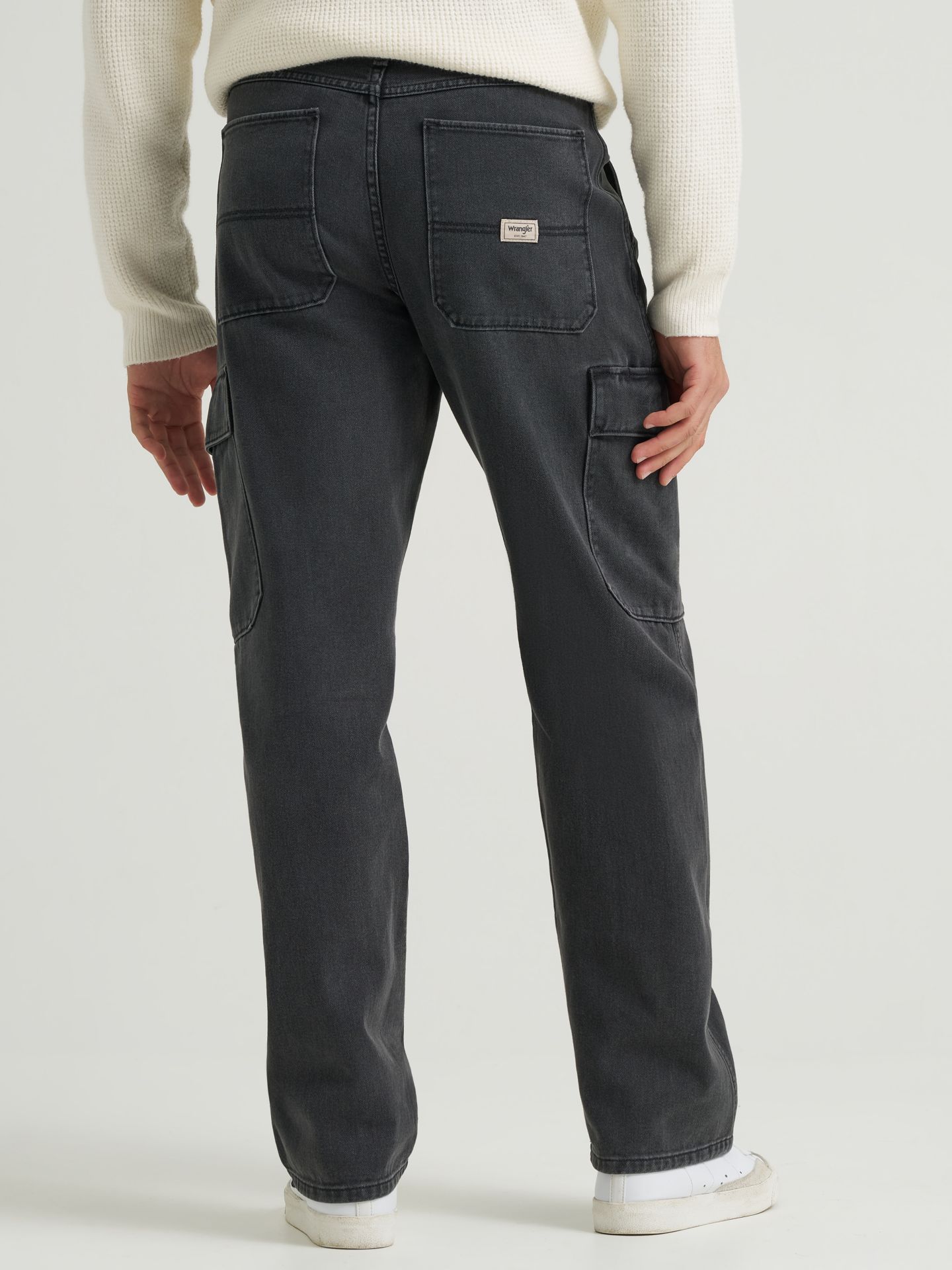 Мужские брюки Wrangler Foundry Cargo, цвет: Slick — фото 2