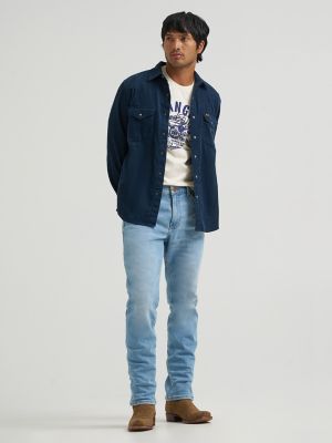 Men's Corduroy Snap Front Western Shirt